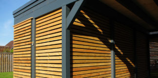 Holzverkleidung carport steda