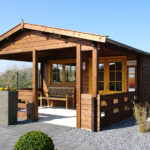 gartenhaus mit veranda modell toskana