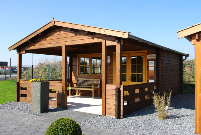 gartenhaus mit veranda modell toskana